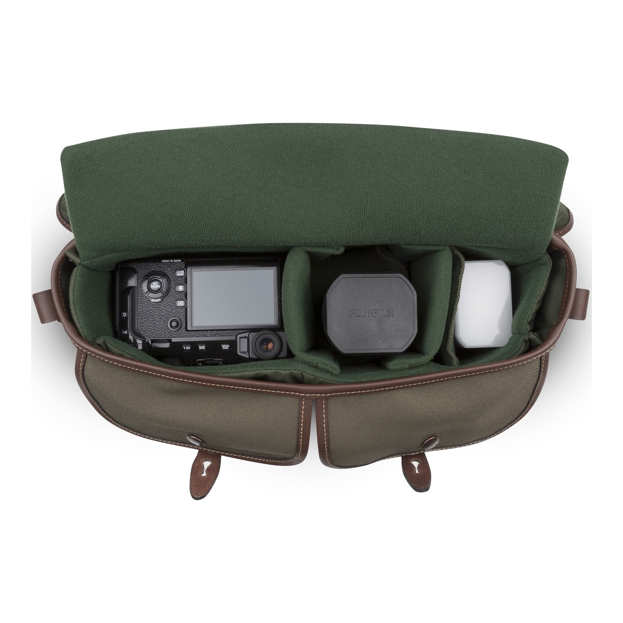 Billingham Hadley Pro Sage Fibrenyte Chocolate Castle Cameras