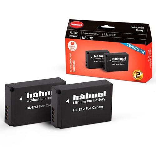 Hahnel HL-E12 Twin Battery Pack for Canon