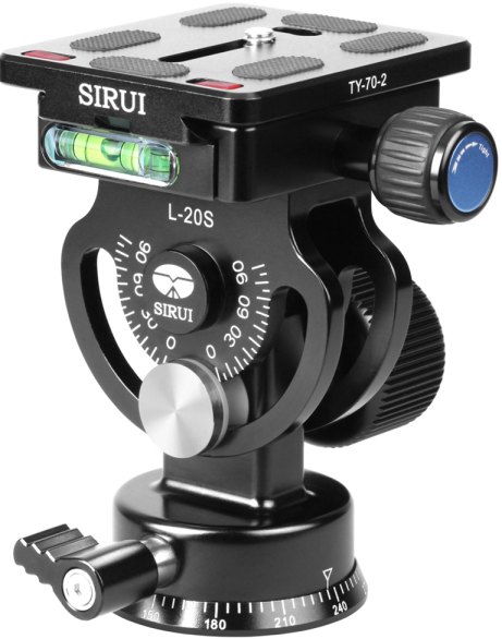Sirui L-20S panoramic tilt head with TY-60 Plate