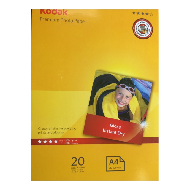 Kodak Kodak Ultra Premium Photo Paper A Glossy Photo Paper Gsm