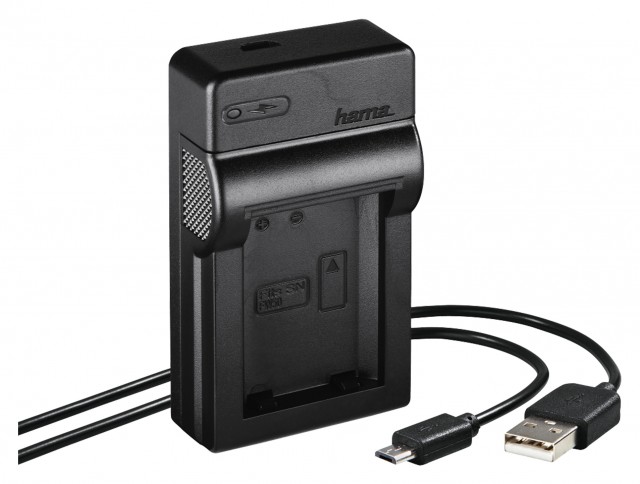 Hama Travel USB Charger for Sony NP-FW50