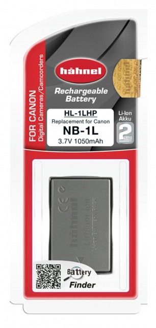 Hahnel HL-1LHP Battery, 3.7v 1050mah