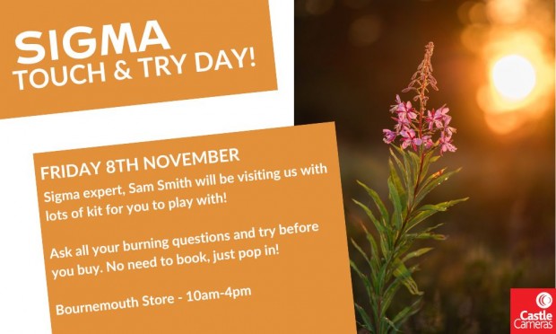 Sigma Touch 'n Try Day - Bournemouth