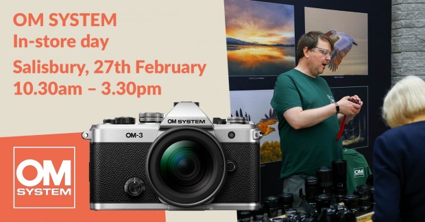 OM System OM-3 in-store day - Salisbury 