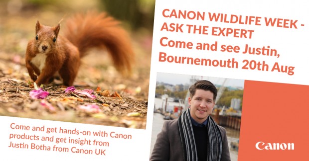 Canon Wildlife Week - Ask the Expert 20th August.