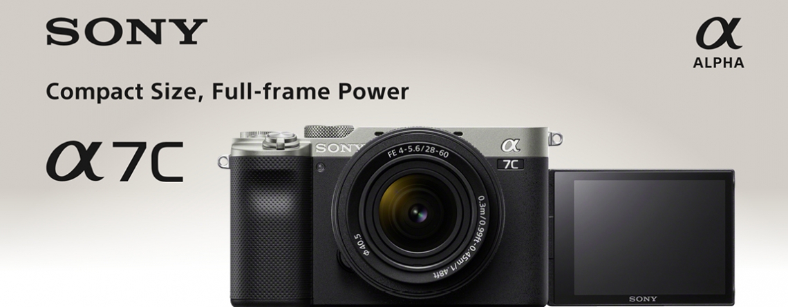  Sony a7C Mirrorless Full Frame Camera Interchangeable