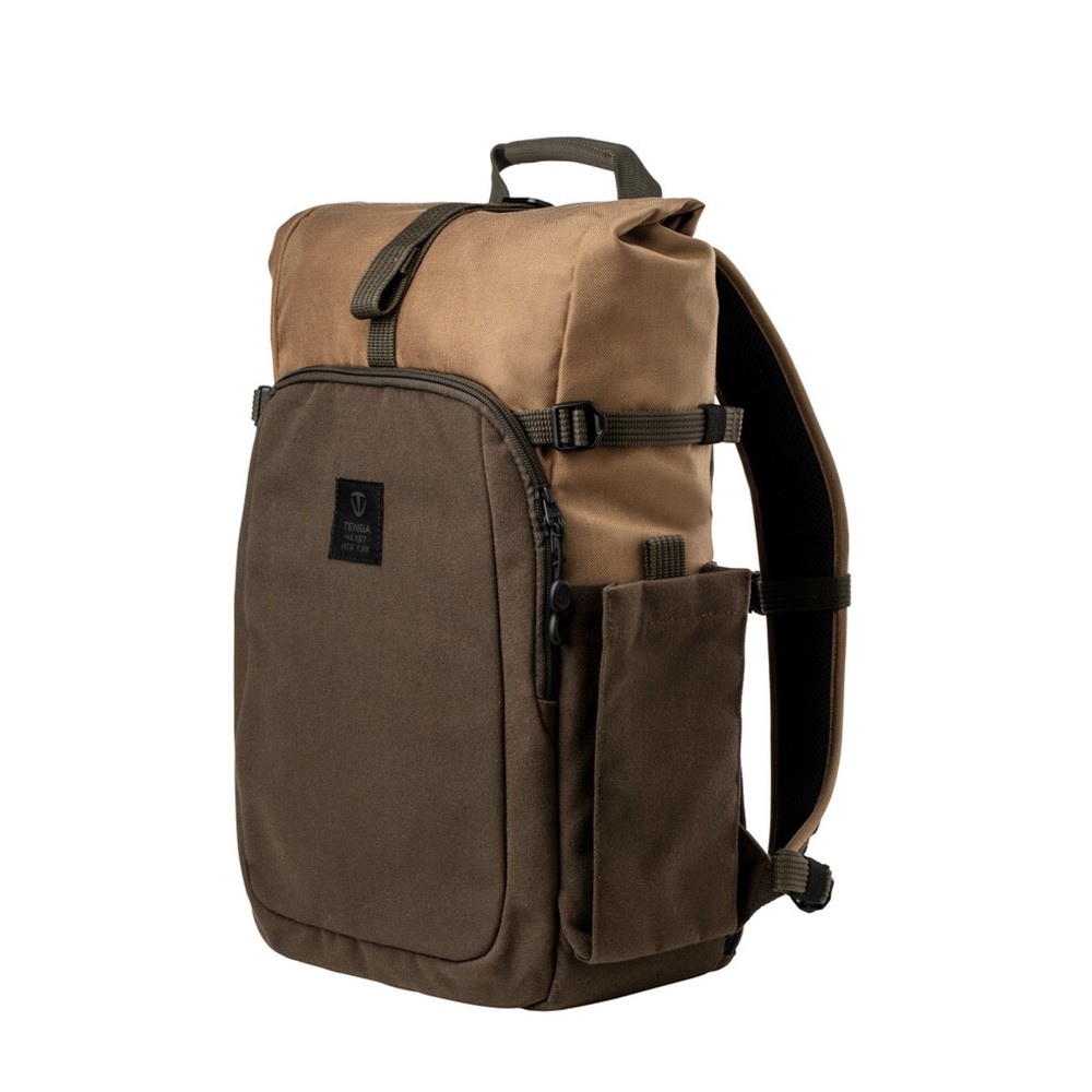 Tenba Fulton v2 14L Backpack, Tan/Olive | £99.90 - Castle Cameras