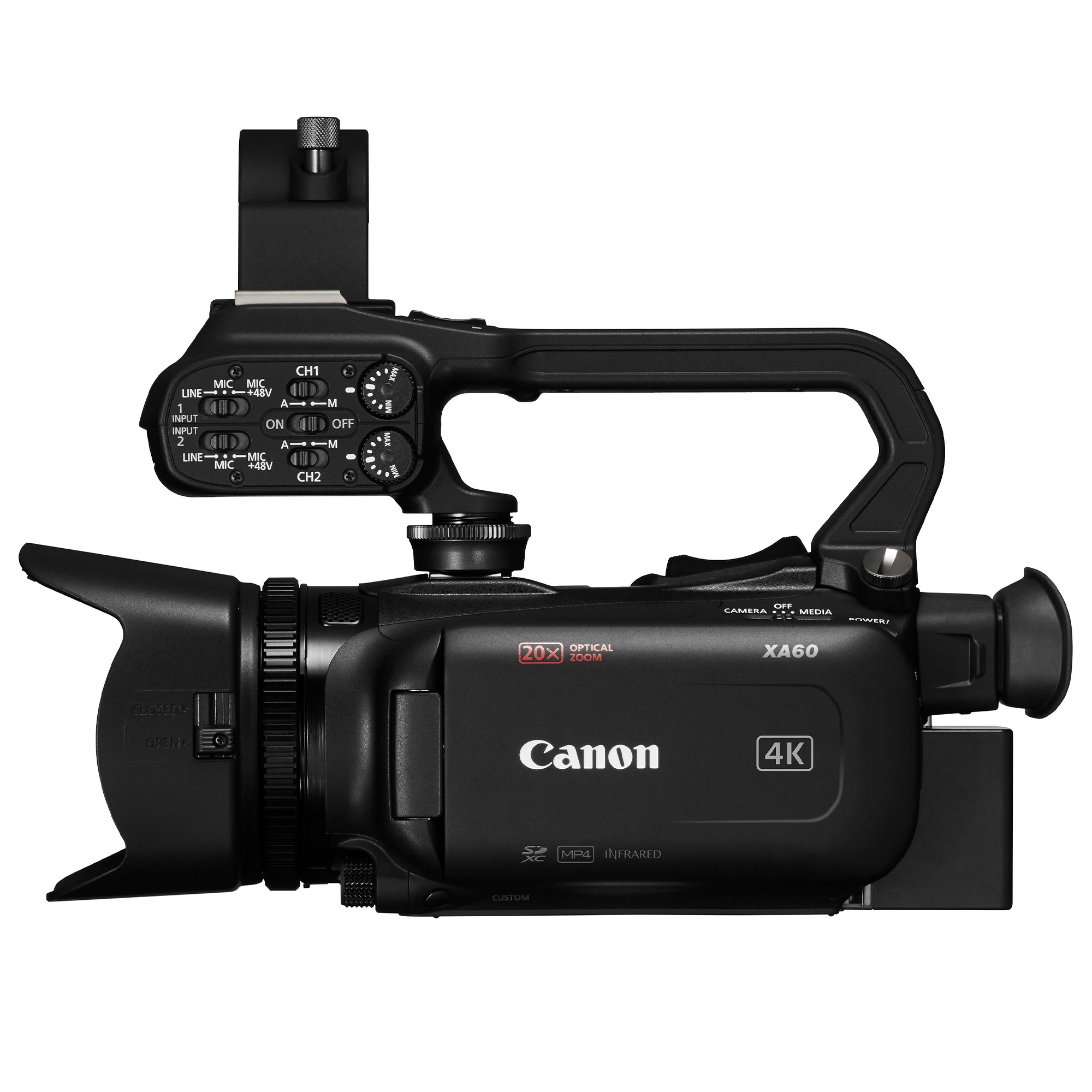 caméscope canon xa60 4k uhd noir