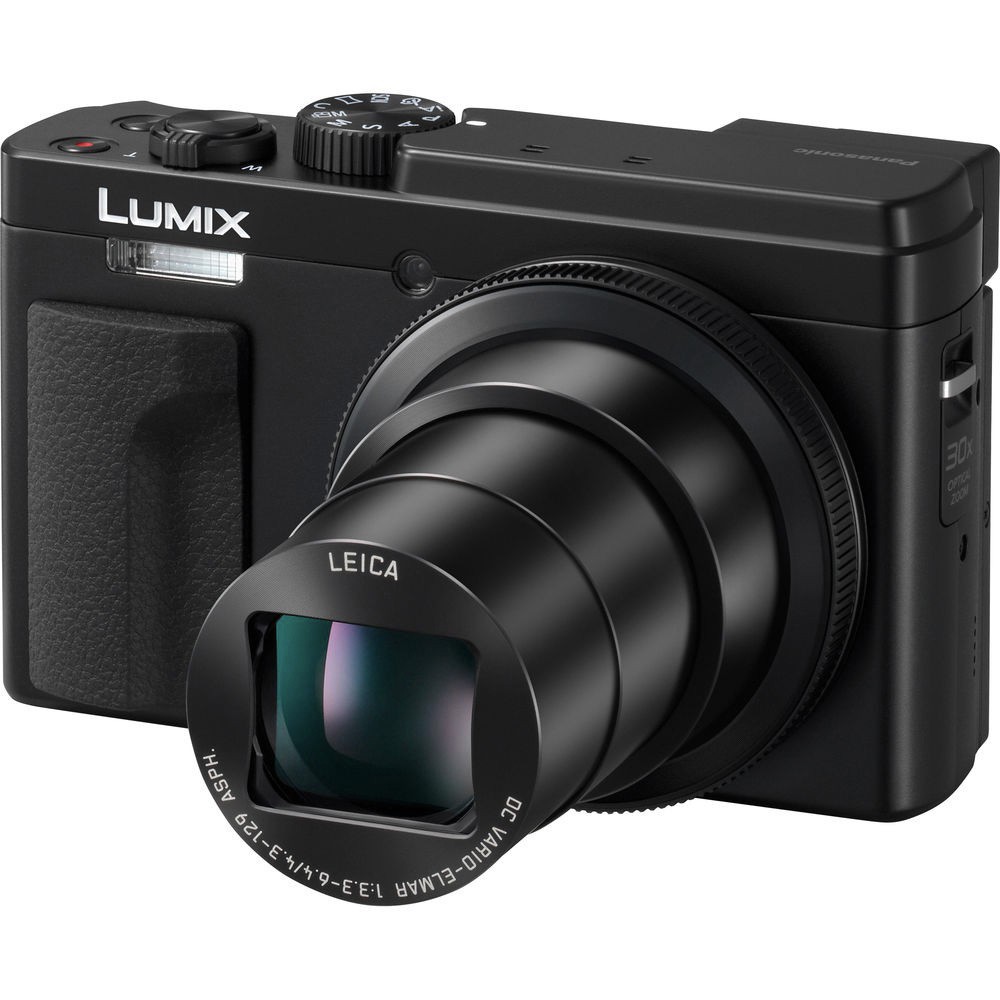 Panasonic Lumix DC-TZ95D Digital Camera, Black - Castle Cameras