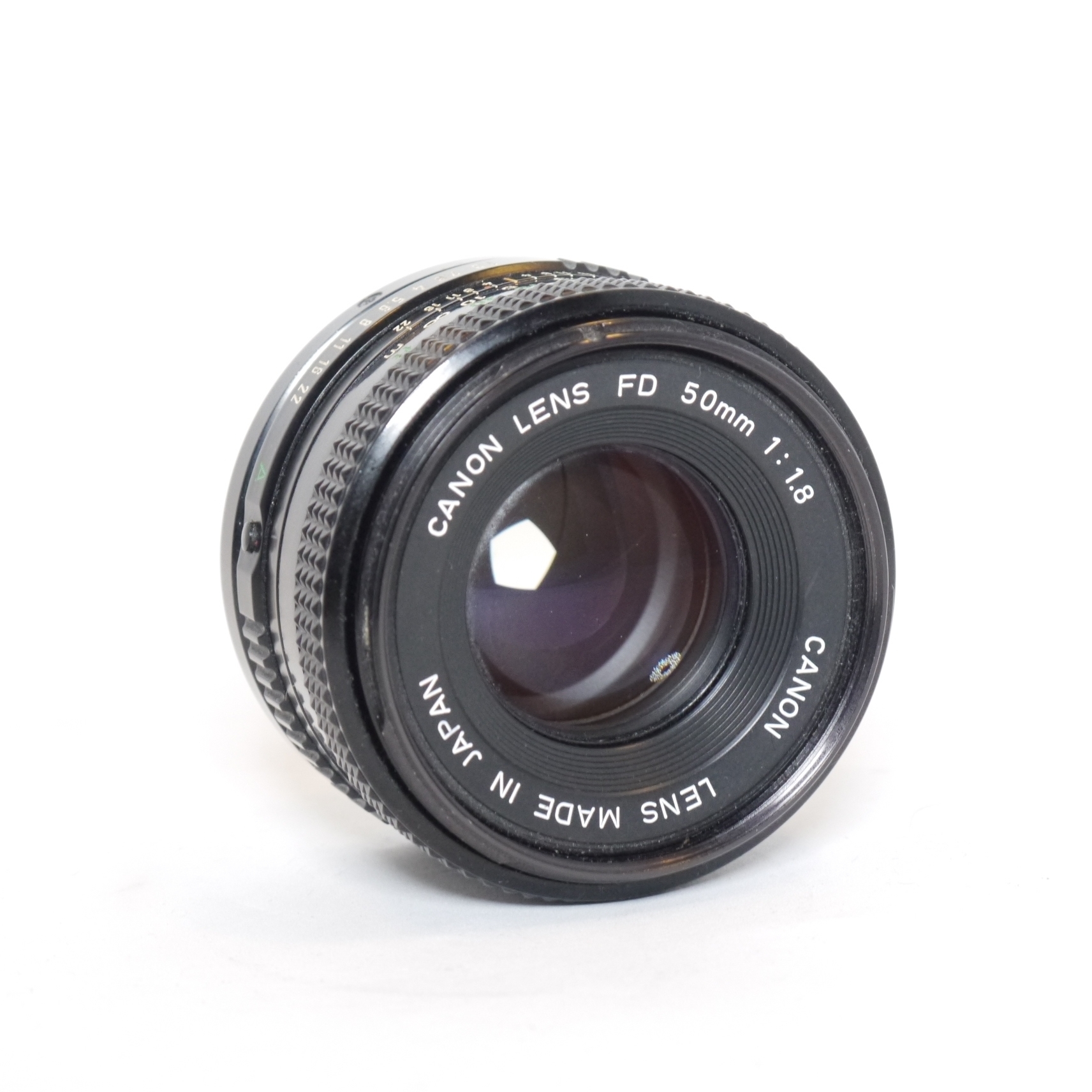 Used Canon FD 50mm f1.8 lens