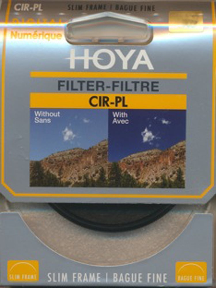 Hoya 82mm Slim Circular Polarising filter - Castle Cameras