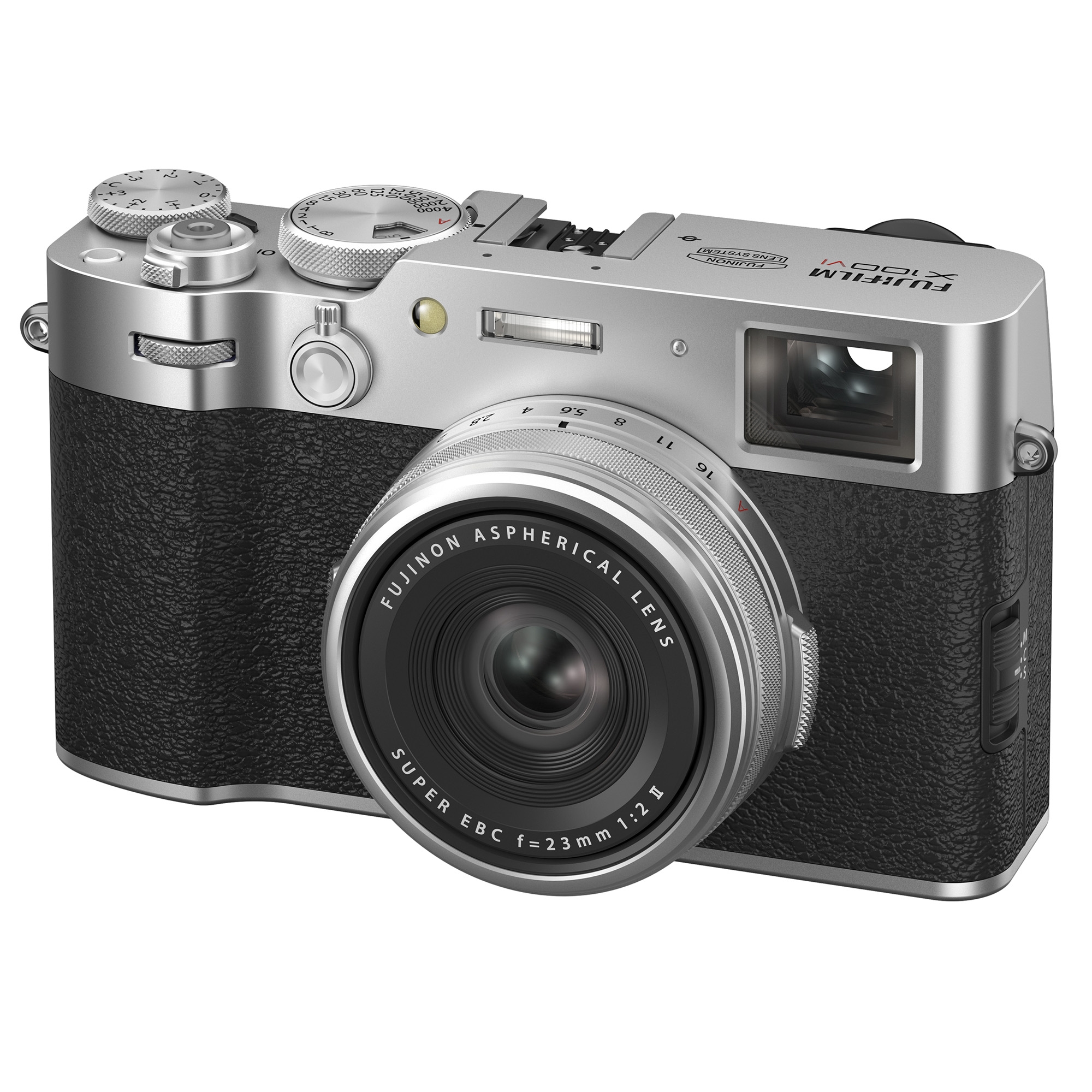 Fujifilm X100VI Digital Camera, Silver | £1599.00 - Castle Cameras