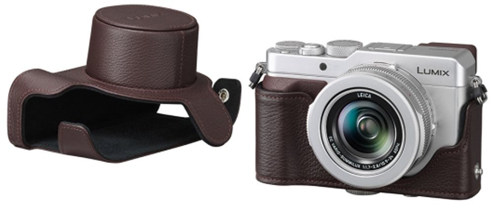 Panasonic DMW-CLX100 Brown Leather case | £49.90 - Castle Cameras