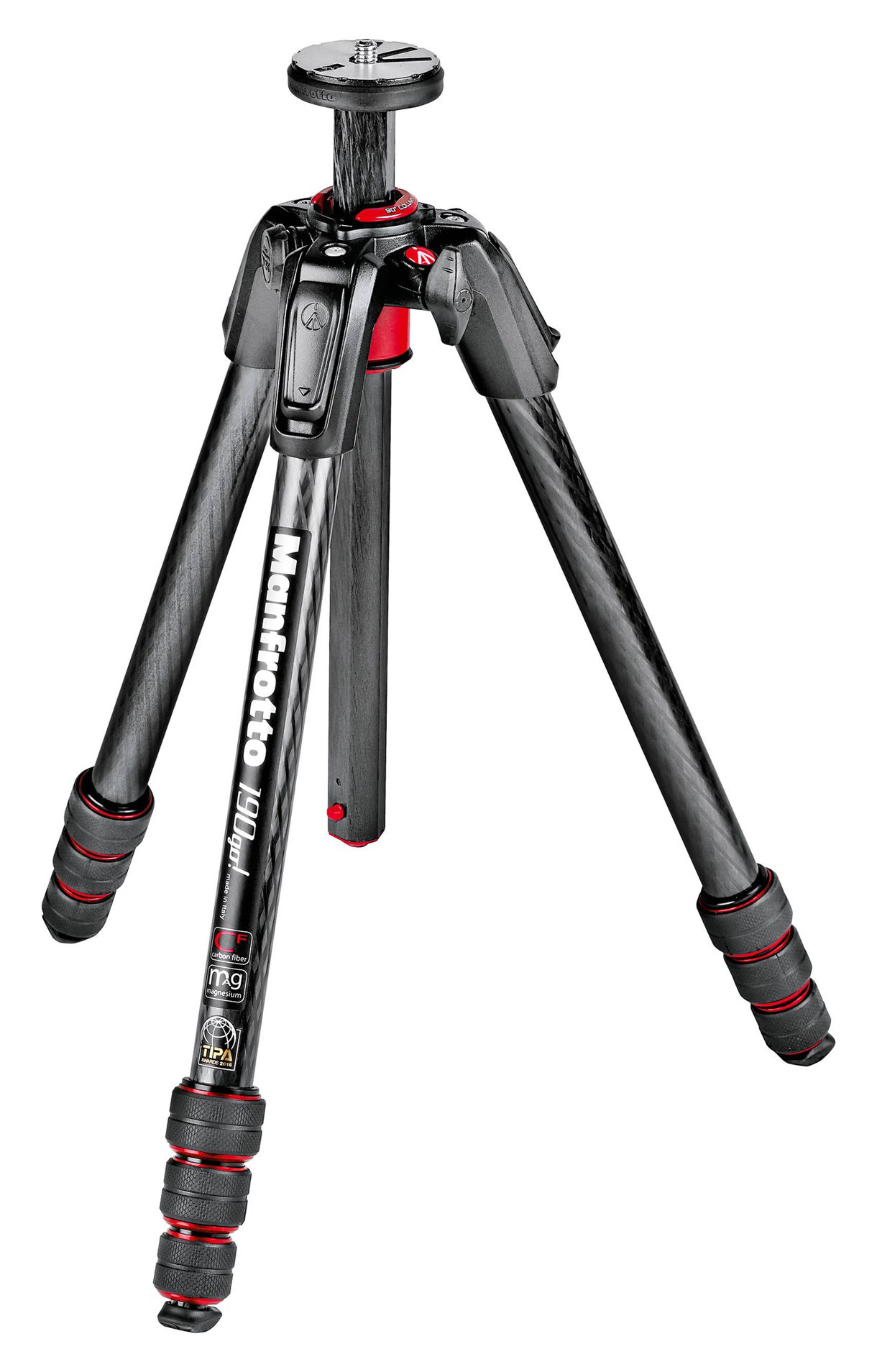 Manfrotto 190go! Carbon 4-Section M-Lock Tripod - Castle Cameras