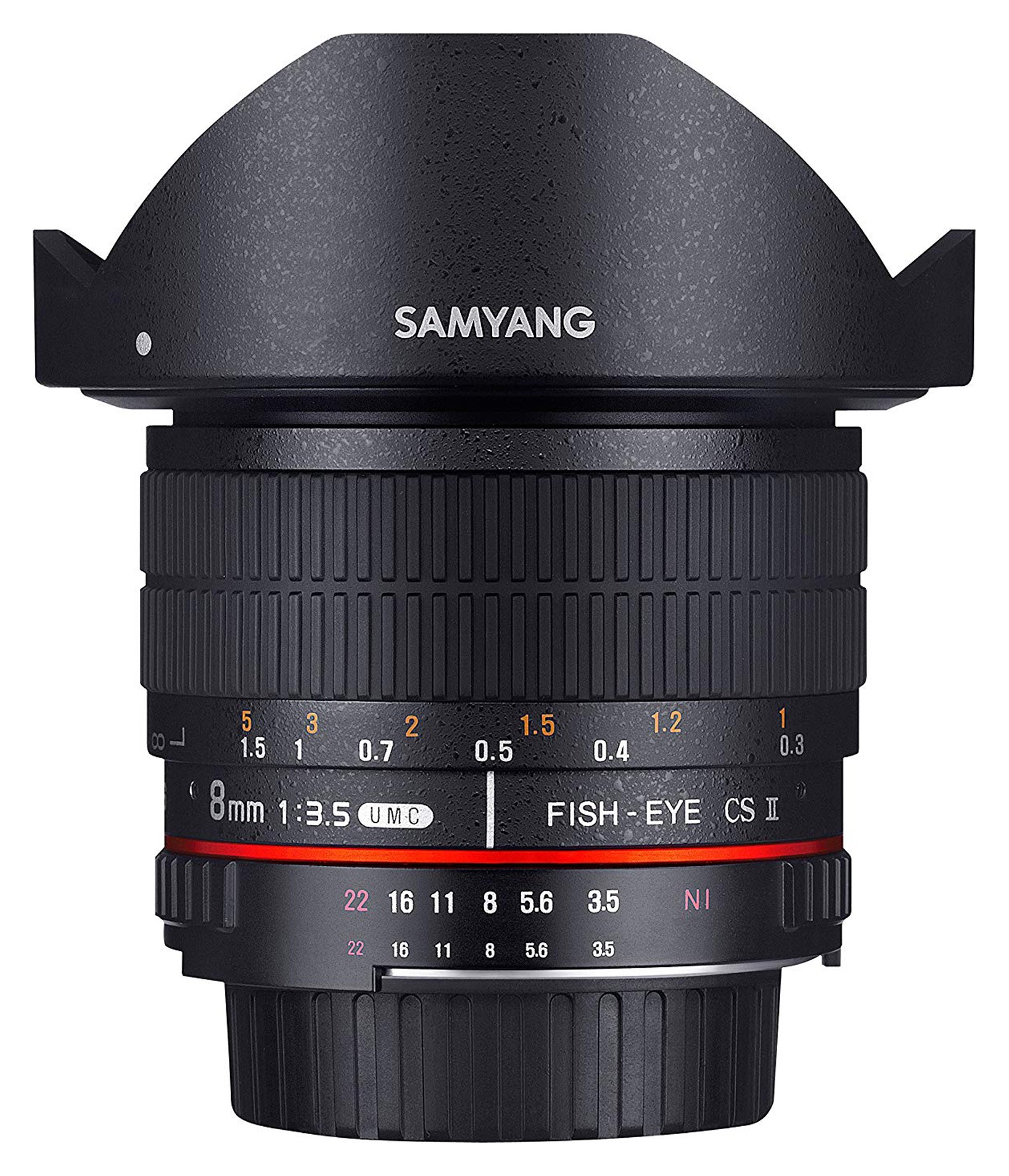 Samyang MF 8mm f3.5 CSII Fisheye lens for Sony E