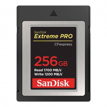 SanDisk 256GB CFexpress Type B Extreme R1700/W1200MB/s SanDisk 256GB CFexpress Type B Extreme R1700/W1200MB/s