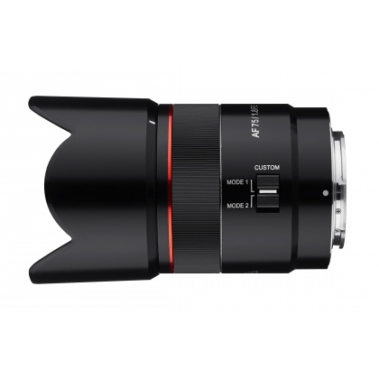 Samyang AF 75mm f1.8 lens for Sony FE Samyang AF 75mm f1.8 lens for Sony FE