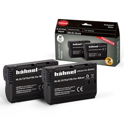 Hahnel HL-EL15 Twin Battery Pack for Nikon Hahnel HL-EL15 Twin Battery Pack for Nikon