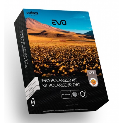 Cokin P Evo Polariser kit with Evo filter holder, M size Cokin P Evo Polariser kit with Evo filter holder, M size