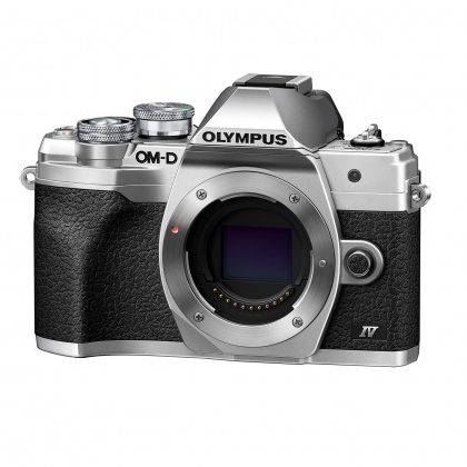 Olympus OM-D E-M10 Mark IV Mirrorless Camera Body, Silver Olympus OM-D E-M10 Mark IV Mirrorless Camera Body, Silver