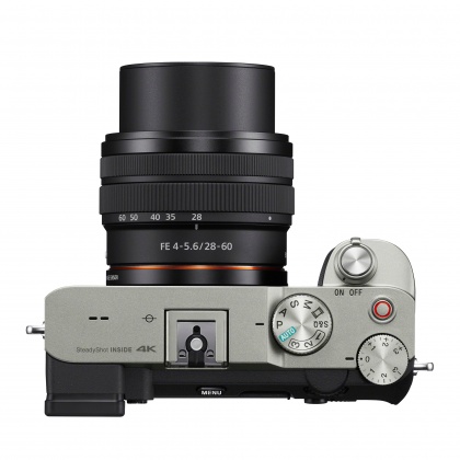 Sony Alpha 7C Mirrorless Camera, Silver with 28-60mm Lens Sony Alpha 7C Mirrorless Camera, Silver with 28-60mm Lens