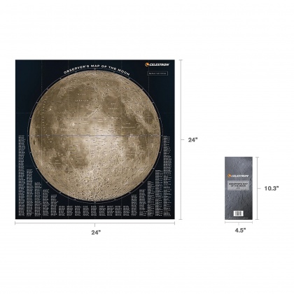 Celestron Moon Map Celestron Moon Map
