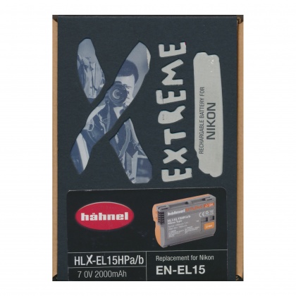 Hahnel HLX-EL15HP /a/b/c 7v 2000mah Extreme Battery for Nikon Hahnel HLX-EL15HP /a/b/c 7v 2000mah Extreme Battery for Nikon