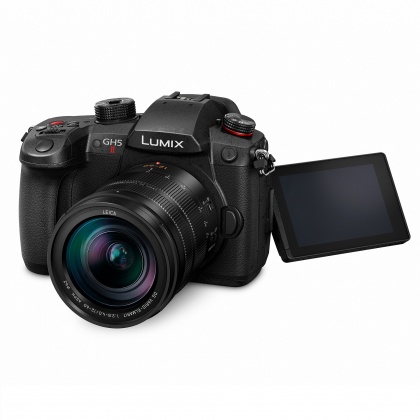 Panasonic Lumix DC-GH5M2 Mirrorless Camera with 12-60mm Leica Lens Panasonic Lumix DC-GH5M2 Mirrorless Camera with 12-60mm Leica Lens