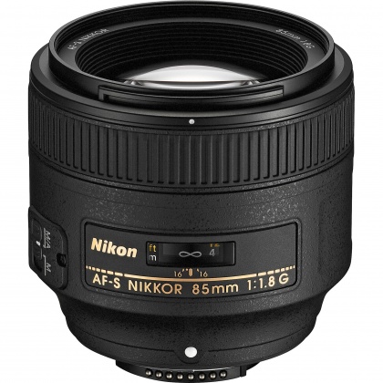 Nikon AF-S 85mm f1.8G lens Nikon AF-S 85mm f1.8G lens