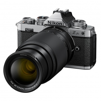 Nikon Z fc Mirrorless Camera with ZDX 16-50mm f3.5-6.3 and ZDX 50-250 f4.5-6.3 lenses Nikon Z fc Mirrorless Camera with ZDX 16-50mm f3.5-6.3 and ZDX 50-250 f4.5-6.3 lenses