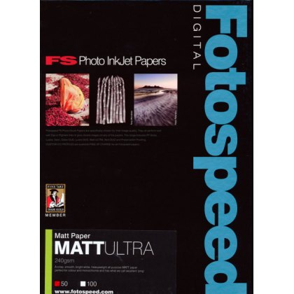 Fotospeed Matt Ultra Paper, 240gsm, A3 - 50 sheets Fotospeed Matt Ultra Paper, 240gsm, A3 - 50 sheets