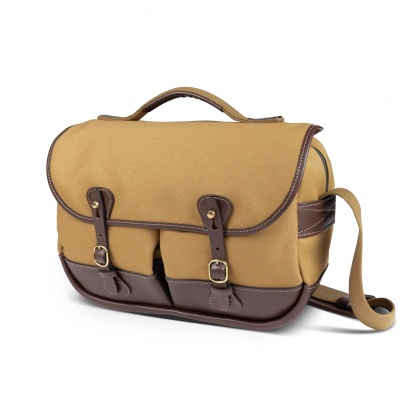 Billingham Mini Eventer Camera Bag, Khaki Fibrenyte-Chocolate Trim Billingham Mini Eventer Camera Bag, Khaki Fibrenyte-Chocolate Trim