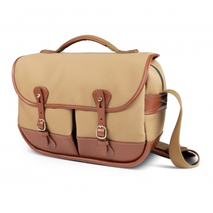 Billingham Mini Eventer Camera Bag, Khaki-Tan Trim Billingham Mini Eventer Camera Bag, Khaki-Tan Trim