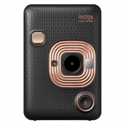 Fujifilm Instax Mini LiPlay Hybrid Instant Camera - Elegant Black Fujifilm Instax Mini LiPlay Hybrid Instant Camera - Elegant Black