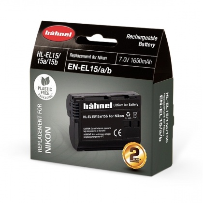 Hahnel HL-EL15 - 7v 1650mAh battery Hahnel HL-EL15 - 7v 1650mAh battery