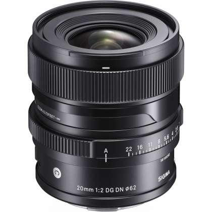 Sigma 20mm f2 DG DN Contemporary lens for Lumix L-mount Sigma 20mm f2 DG DN Contemporary lens for Lumix L-mount