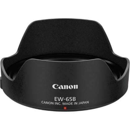 Canon Lens Hood EW-65B for the RF 24mm 1.8, EF 24mm f/2.8 and 28mm f/2.8 IS USM lenses Canon Lens Hood EW-65B for the RF 24mm 1.8, EF 24mm f/2.8 and 28mm f/2.8 IS USM lenses