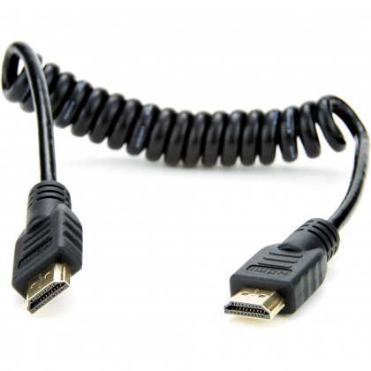 Atomos Full HDMI Coiled Cable, 30cm Atomos Full HDMI Coiled Cable, 30cm