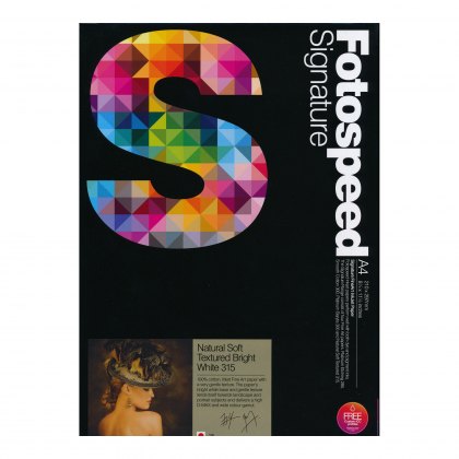 Fotospeed NST Bright White Paper, 315gsm, A4 x 25 Fotospeed NST Bright White Paper, 315gsm, A4 x 25