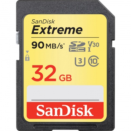 SanDisk 32GB SDHC Extreme R100/W60MB/s V30 - Twin-pack SanDisk 32GB SDHC Extreme R100/W60MB/s V30 - Twin-pack