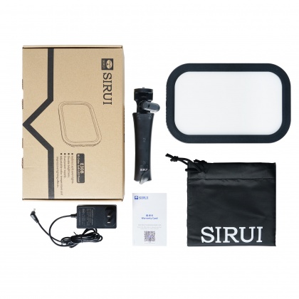 Sirui E30B Bi-Colour Soft LED Panel with UK charger Sirui E30B Bi-Colour Soft LED Panel with UK charger