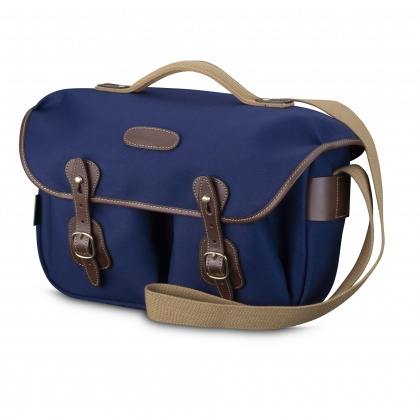 Billingham Hadley Pro Camera Shoulder Bag, Navy-Chocolate Trim Billingham Hadley Pro Camera Shoulder Bag, Navy-Chocolate Trim