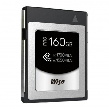 Wise Advanced 160GB CFexpress Type B, R1700/W1550MB/s Wise Advanced 160GB CFexpress Type B, R1700/W1550MB/s