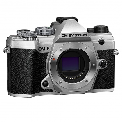 OM System OM-5 Mirrorless camera body, Silver OM System OM-5 Mirrorless camera body, Silver
