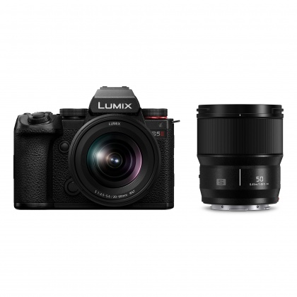 Panasonic Lumix S5II Mirrorless Camera with 20-60 and 50mm lenses Panasonic Lumix S5II Mirrorless Camera with 20-60 and 50mm lenses