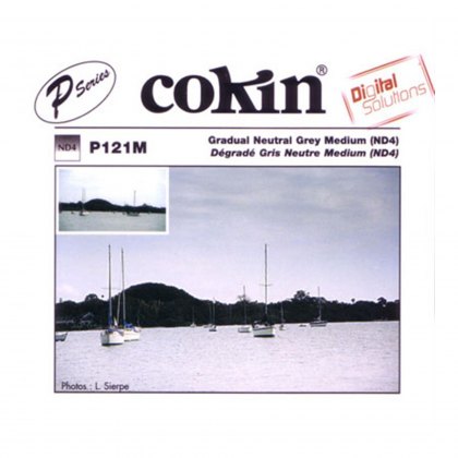 Cokin P Grey 2 Grad Medium, ND4, P121M Cokin P Grey 2 Grad Medium, ND4, P121M