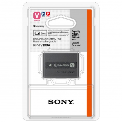 Sony NP-FV100A Li-Ion Rechargeable battery Sony NP-FV100A Li-Ion Rechargeable battery
