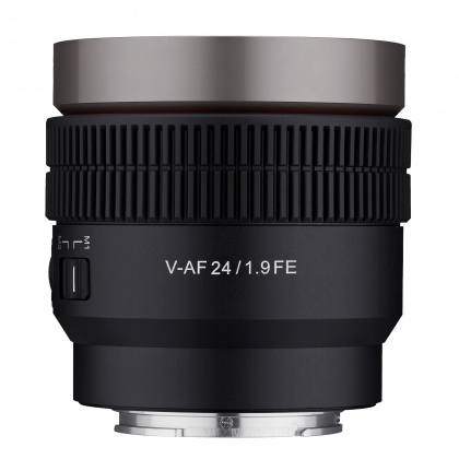 Samyang V-AF 24mm T1.9 lens for Sony FE Samyang V-AF 24mm T1.9 lens for Sony FE