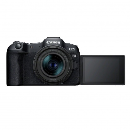 Canon EOS R8 Mirrorless Camera with RF 24-50 lens Canon EOS R8 Mirrorless Camera with RF 24-50 lens