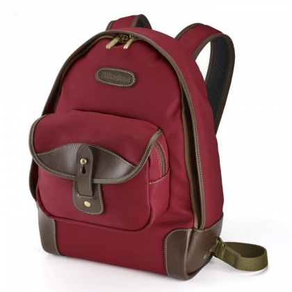 Billingham 35 Rucksack, Burgundy-Chocolate Trim Billingham 35 Rucksack, Burgundy-Chocolate Trim